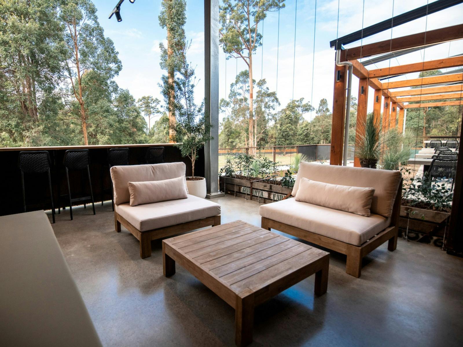 Private Dining Area with Alfresco Entertaining Area
