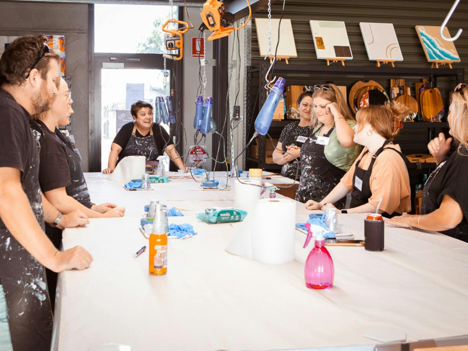 Hands-On Harmony: Strukturierte Kunstwerke erschaffen! Einführung in die strukturierte Kunst