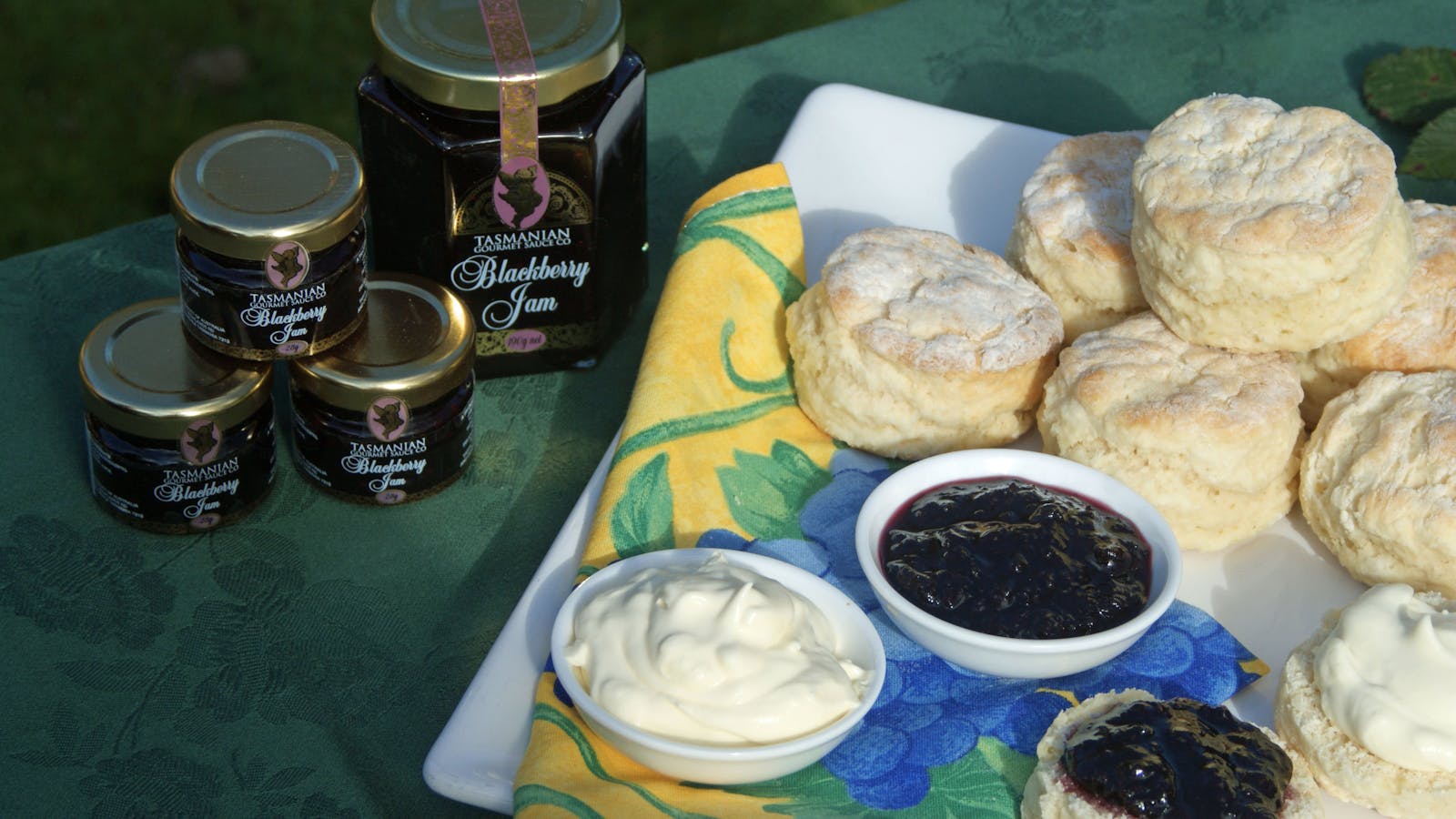 Group lunches and Devonshire Teas at the Tasmanian Gourmet Sauce Company