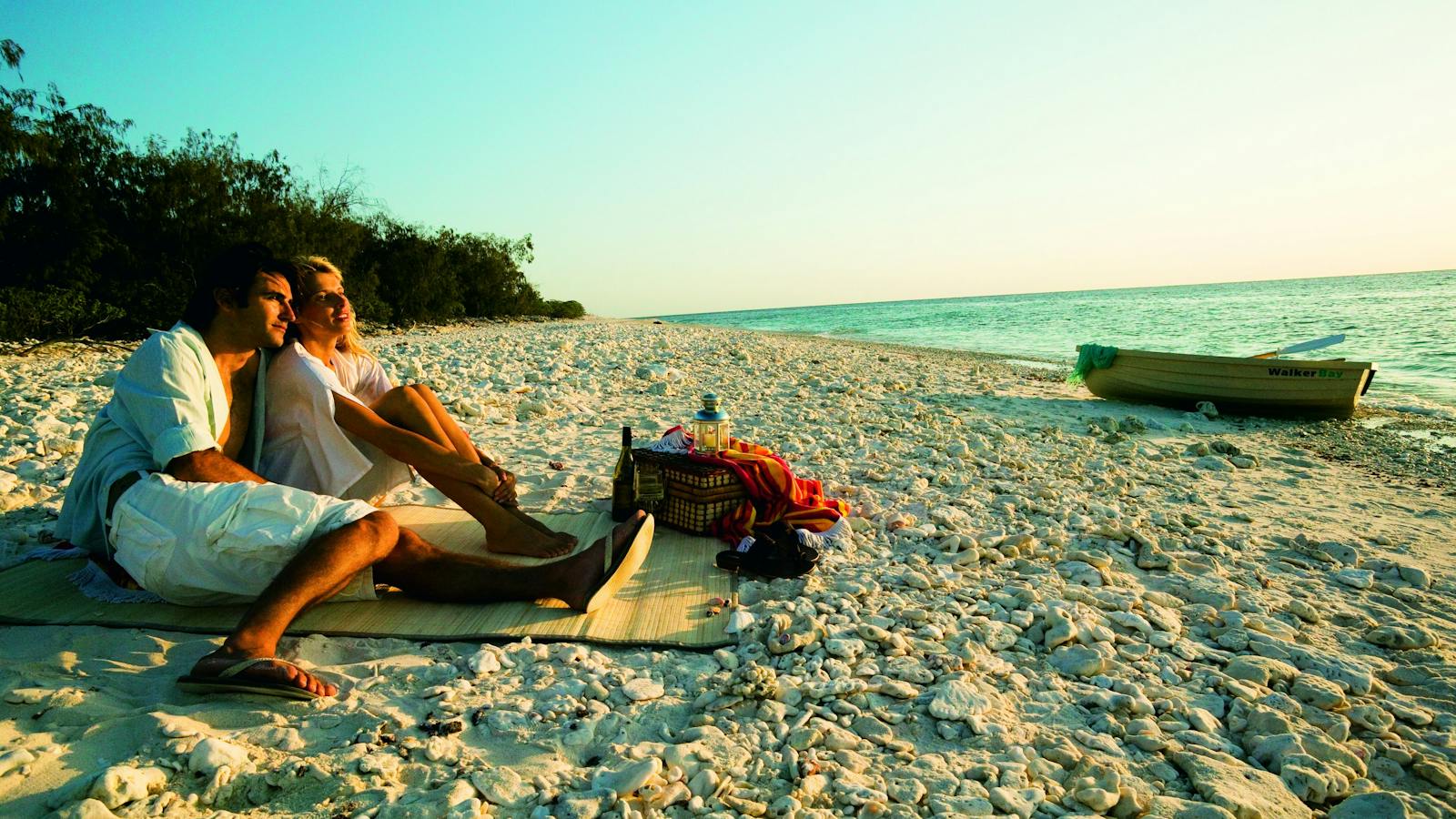 Relaxing on Lady Elliot Island