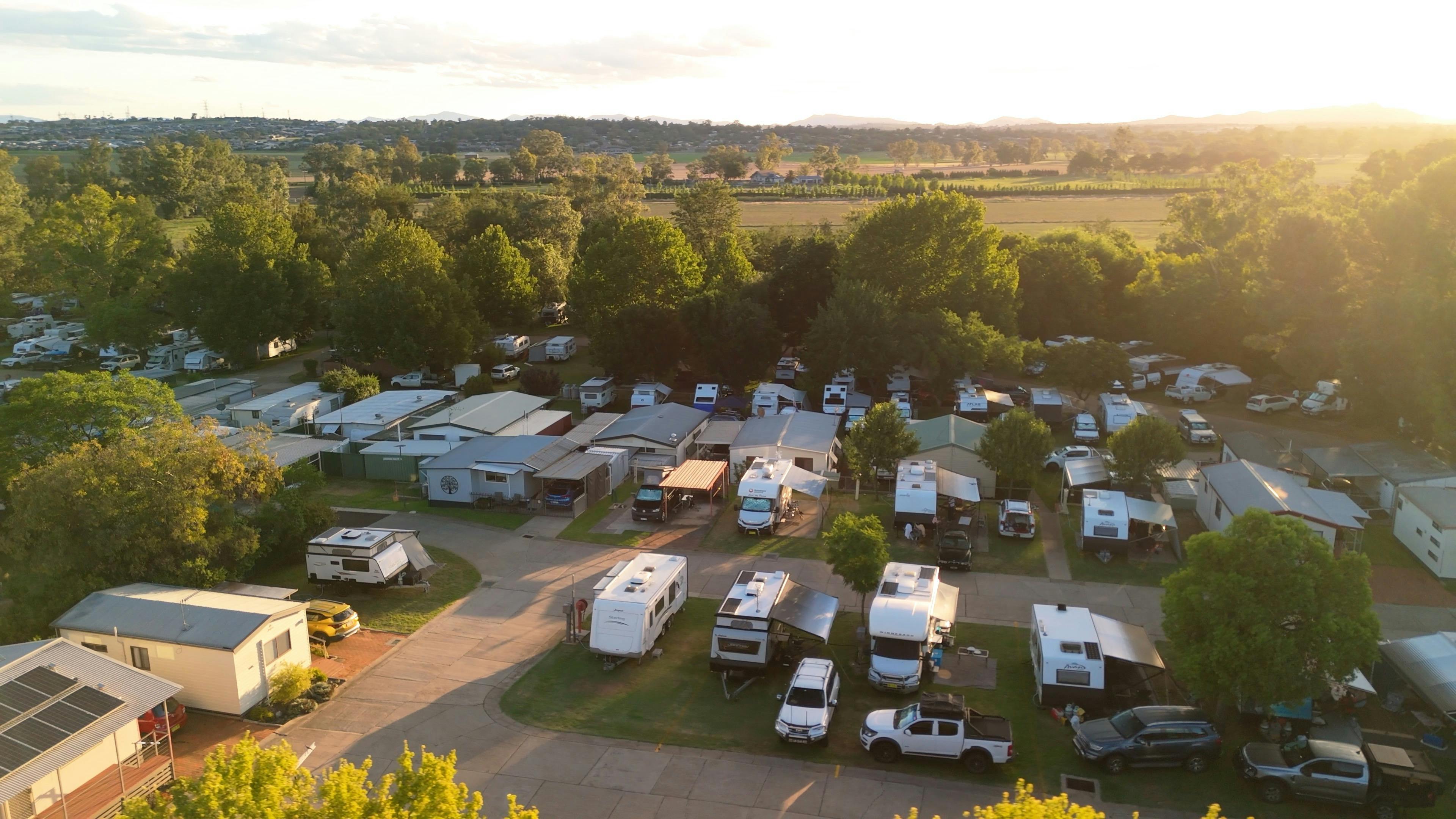 2026 Aerial Shot of the Park during the 2026 Country Music Festival