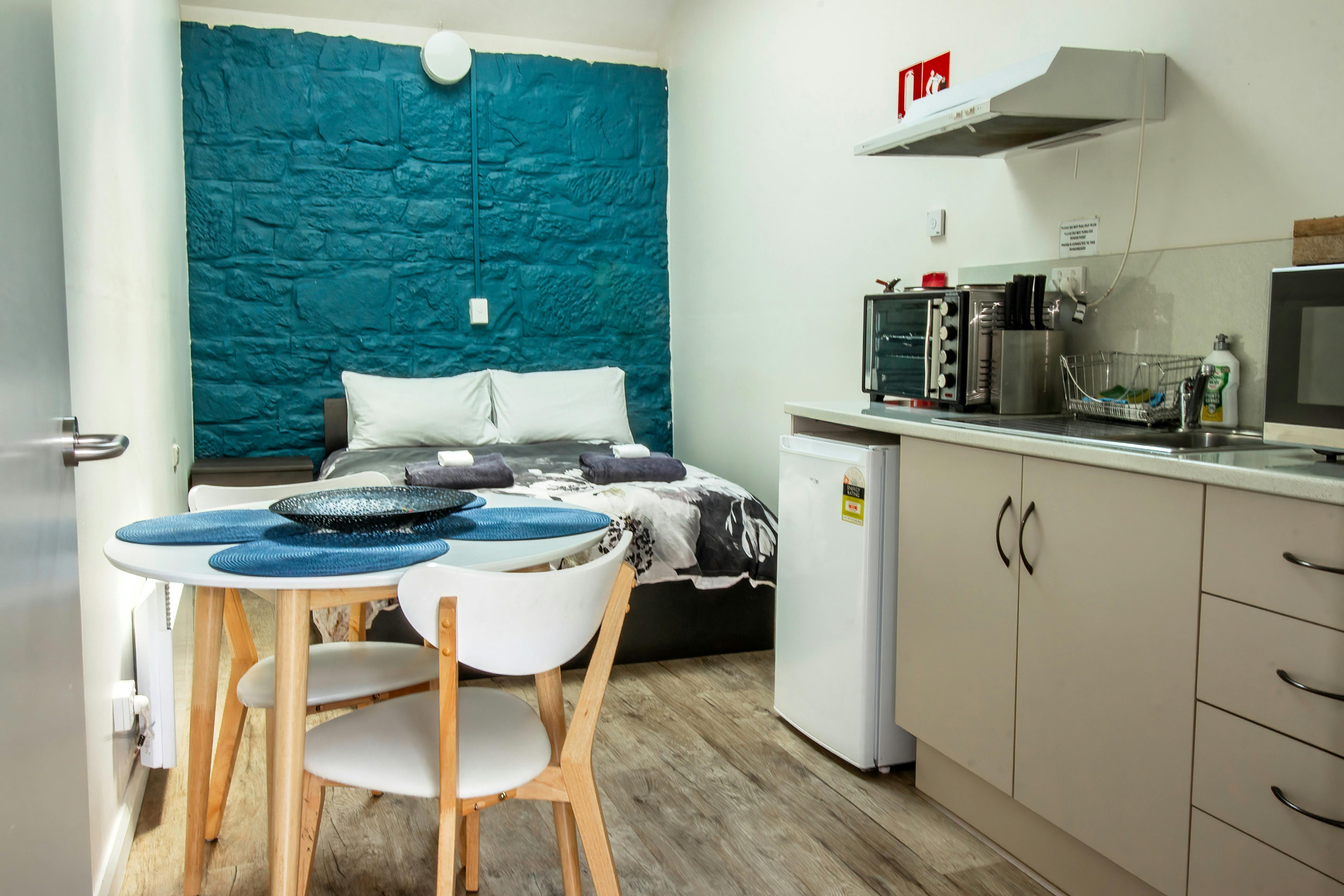 Ross caravan park Double Room view