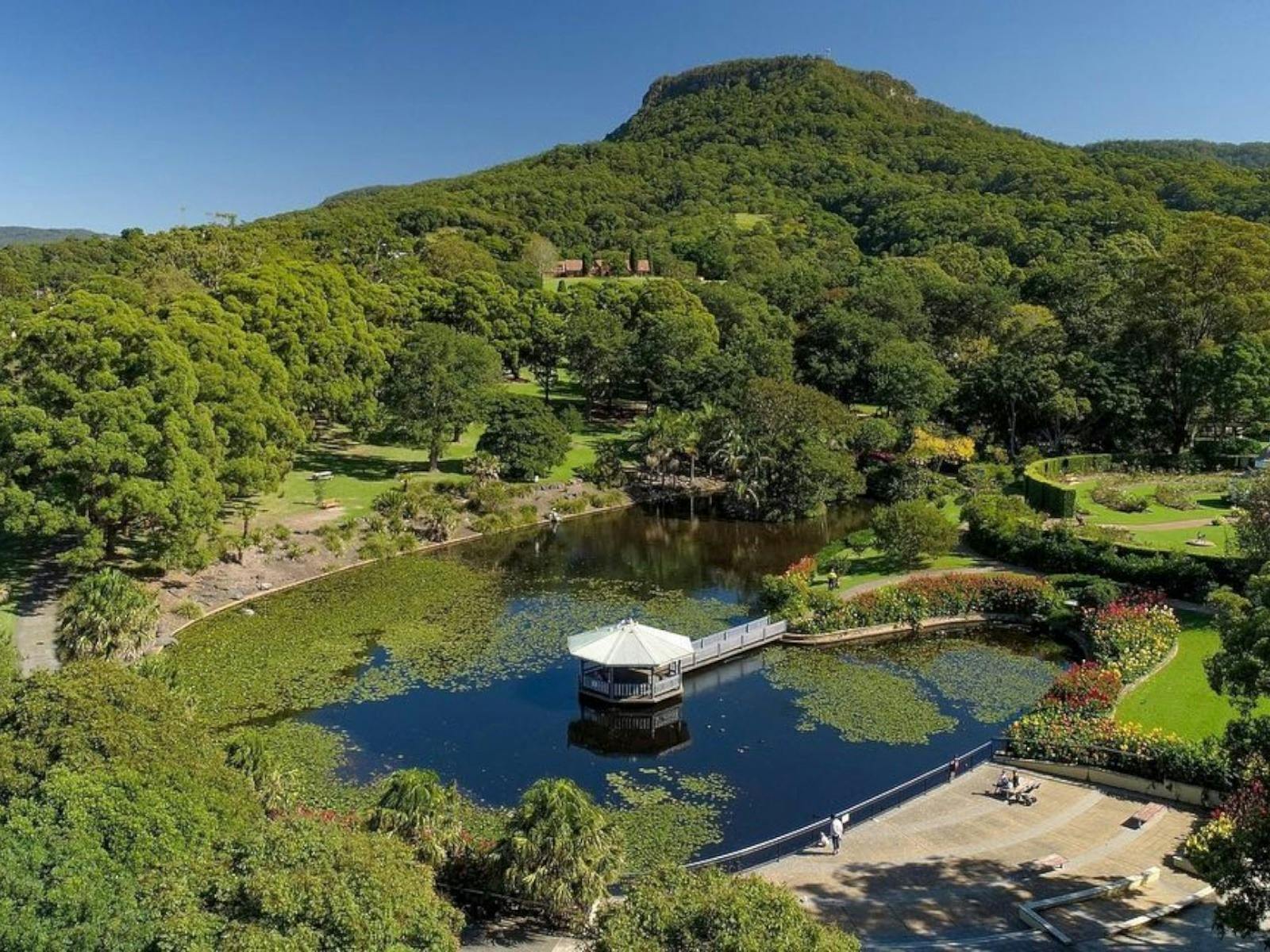 Aerial photo of Botanic Garden
