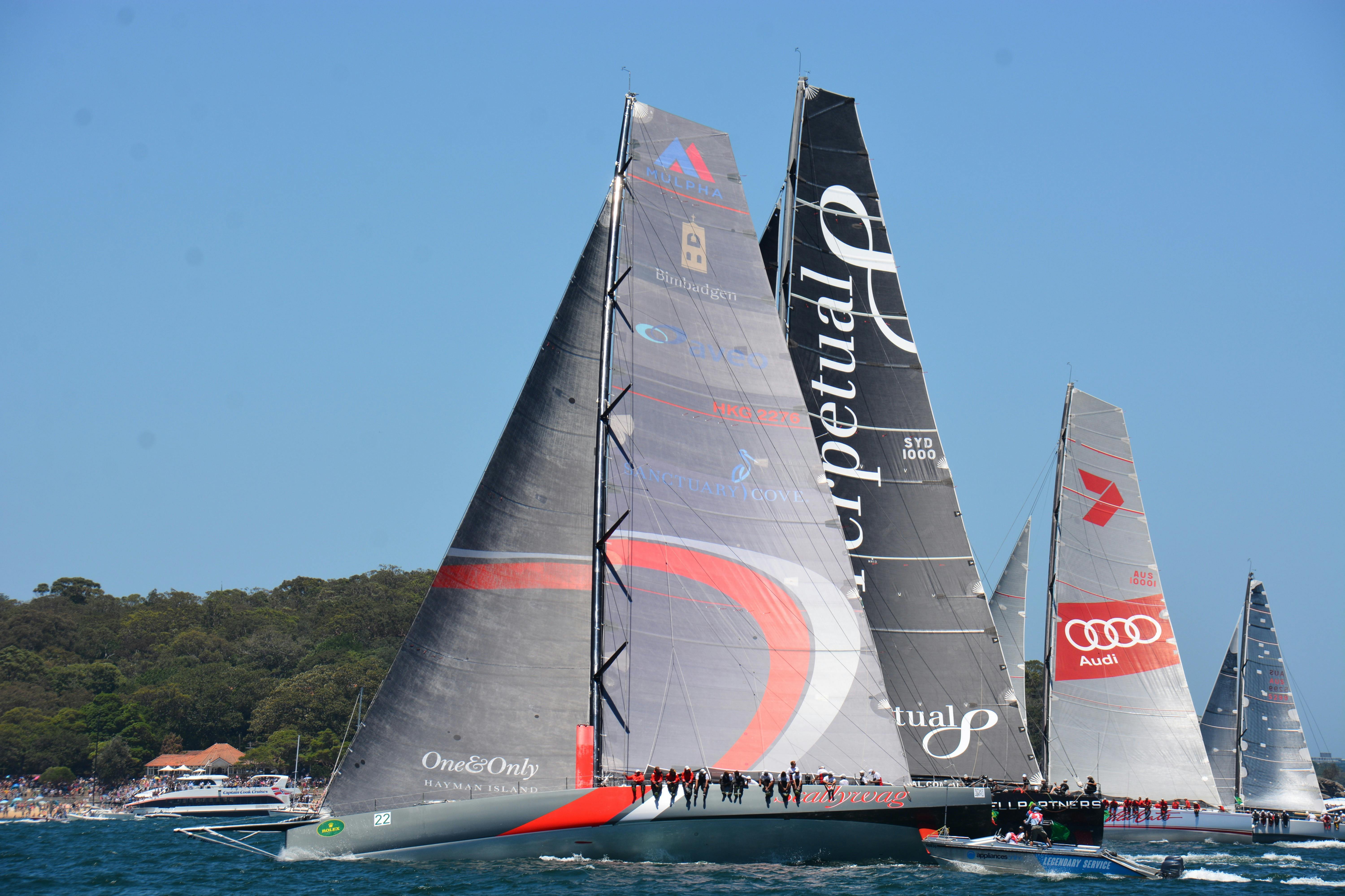 A Sydney to Hobart Yacht Race Start - Harbour Cruise
