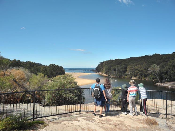 Wattamolla Beach in the Royal National Park