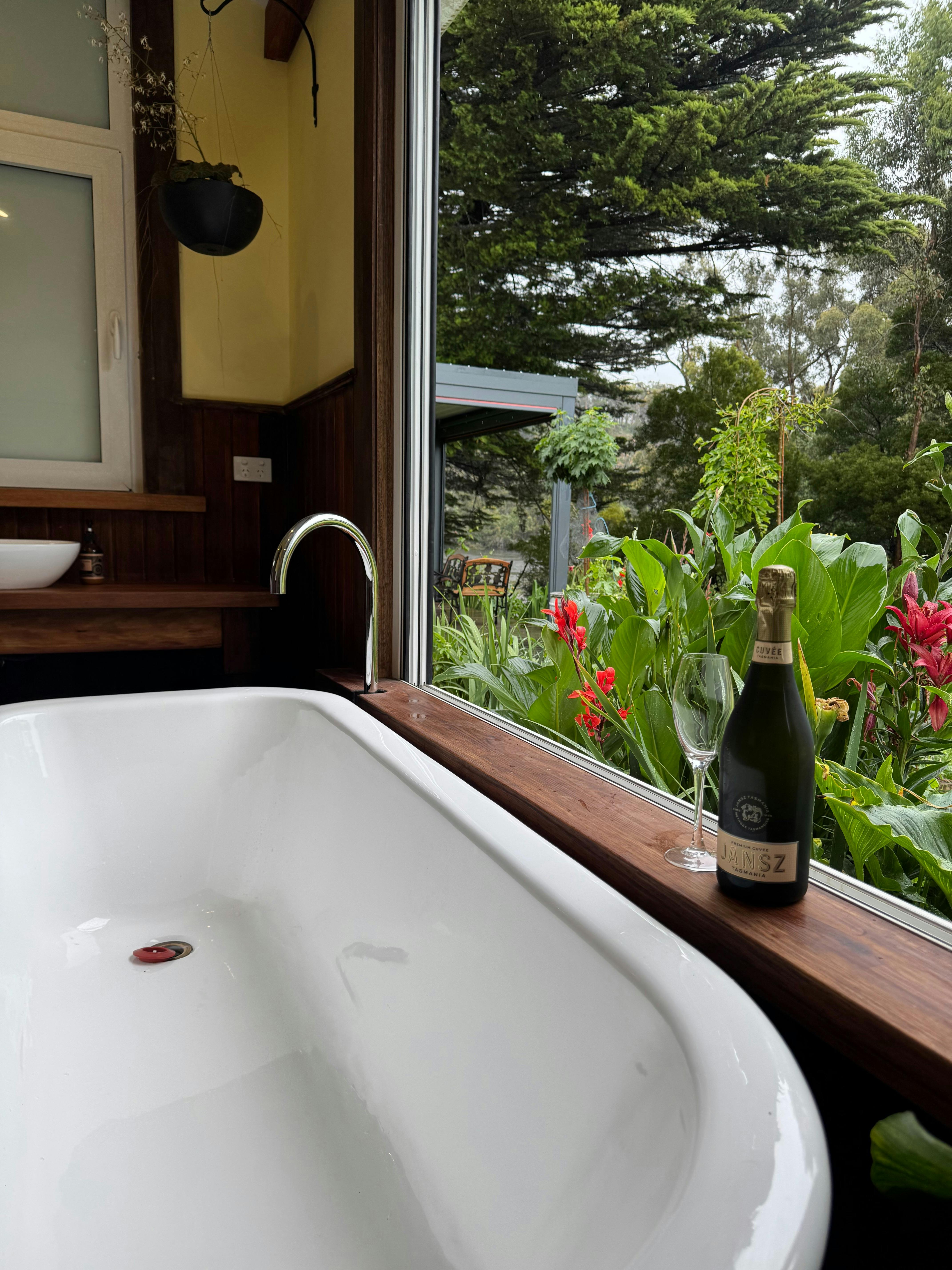 Open the Bathroom Windows and Enjoy The Garden