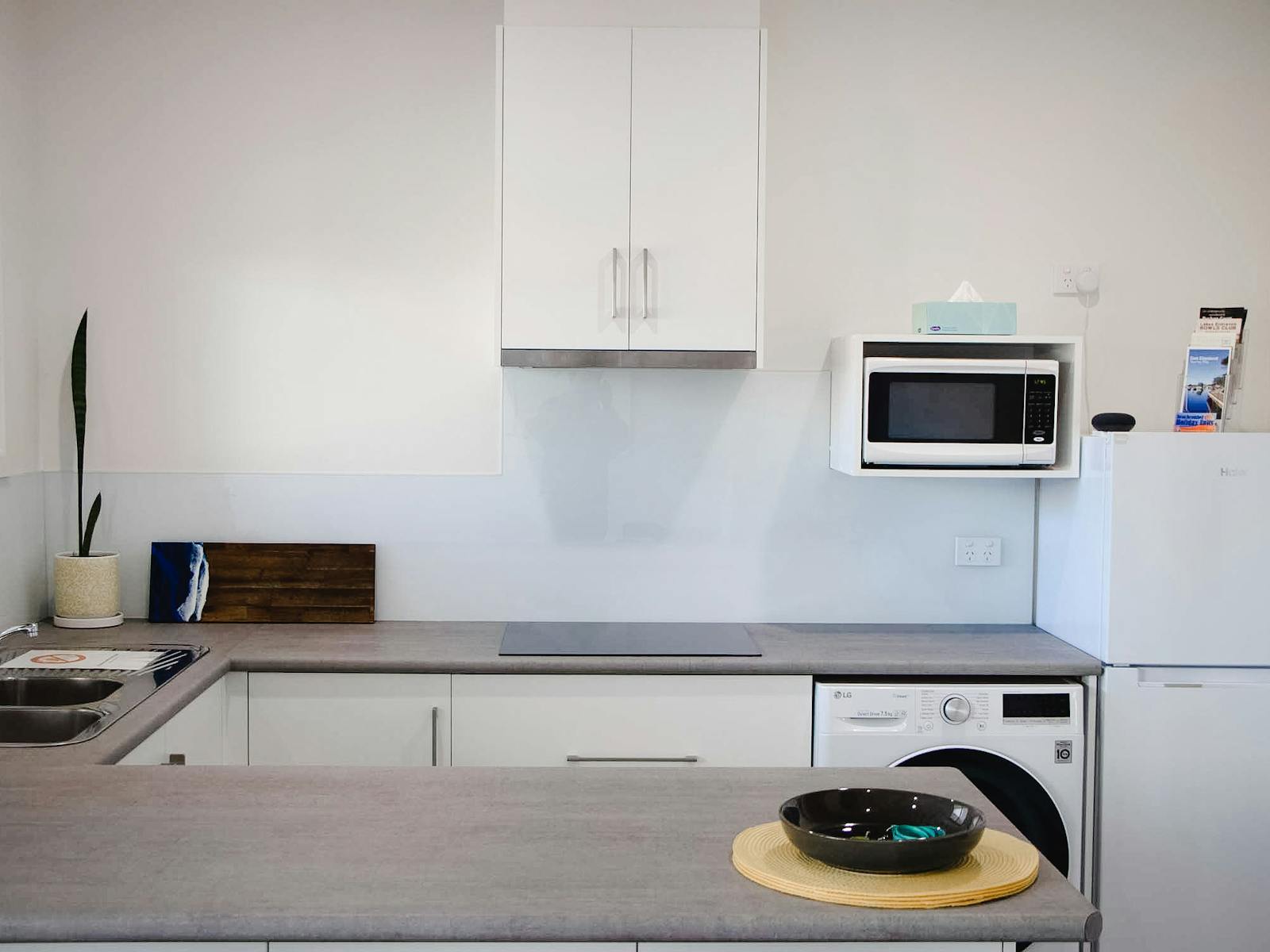 Kitchen in Three Bedroom Self-contained Holiday Units