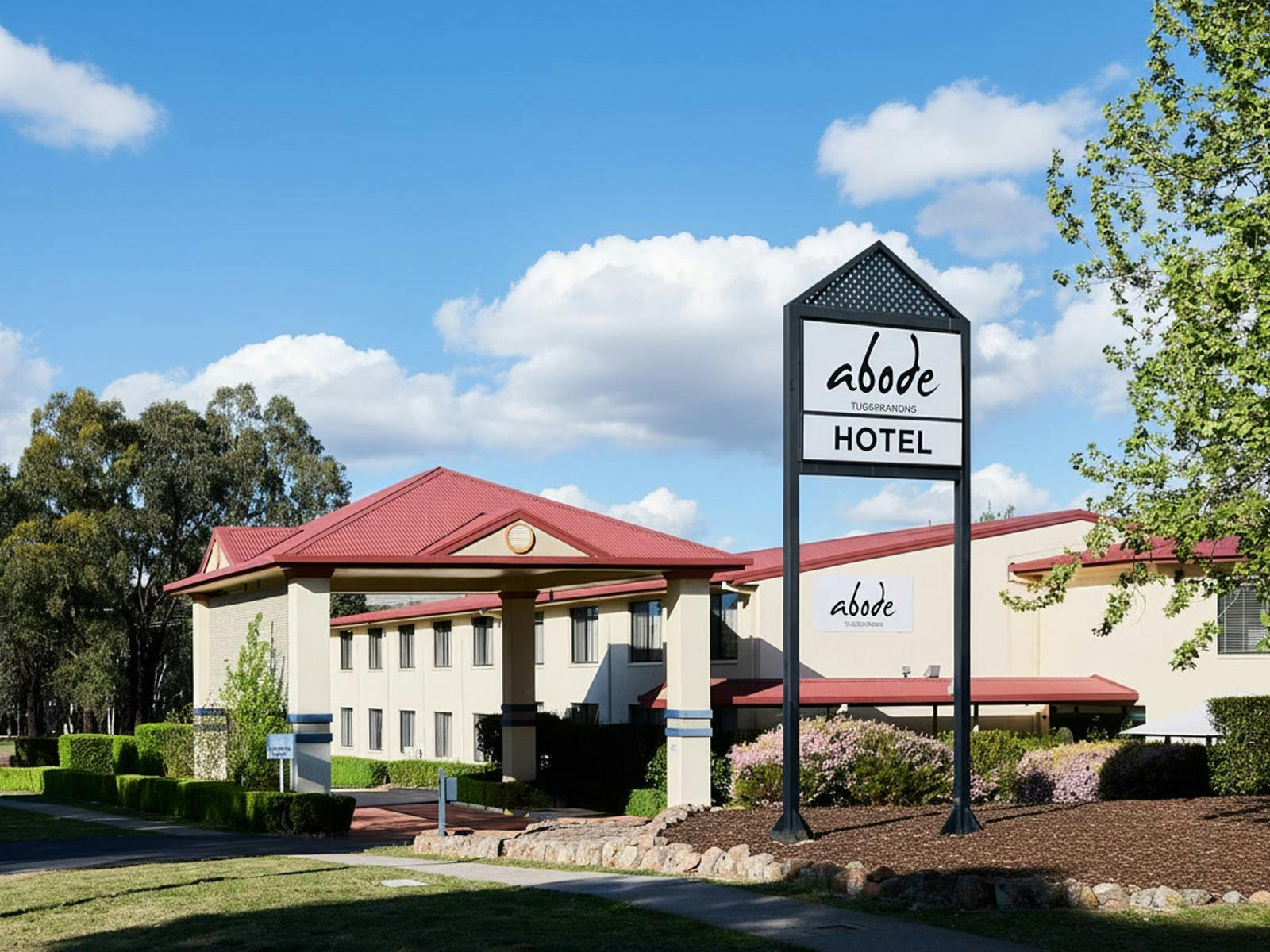 Abode tuggeranong front of building