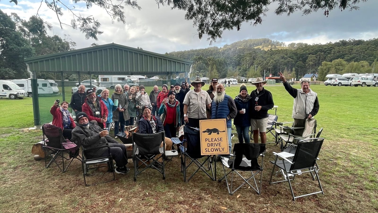 Tagalong group at Geeveston