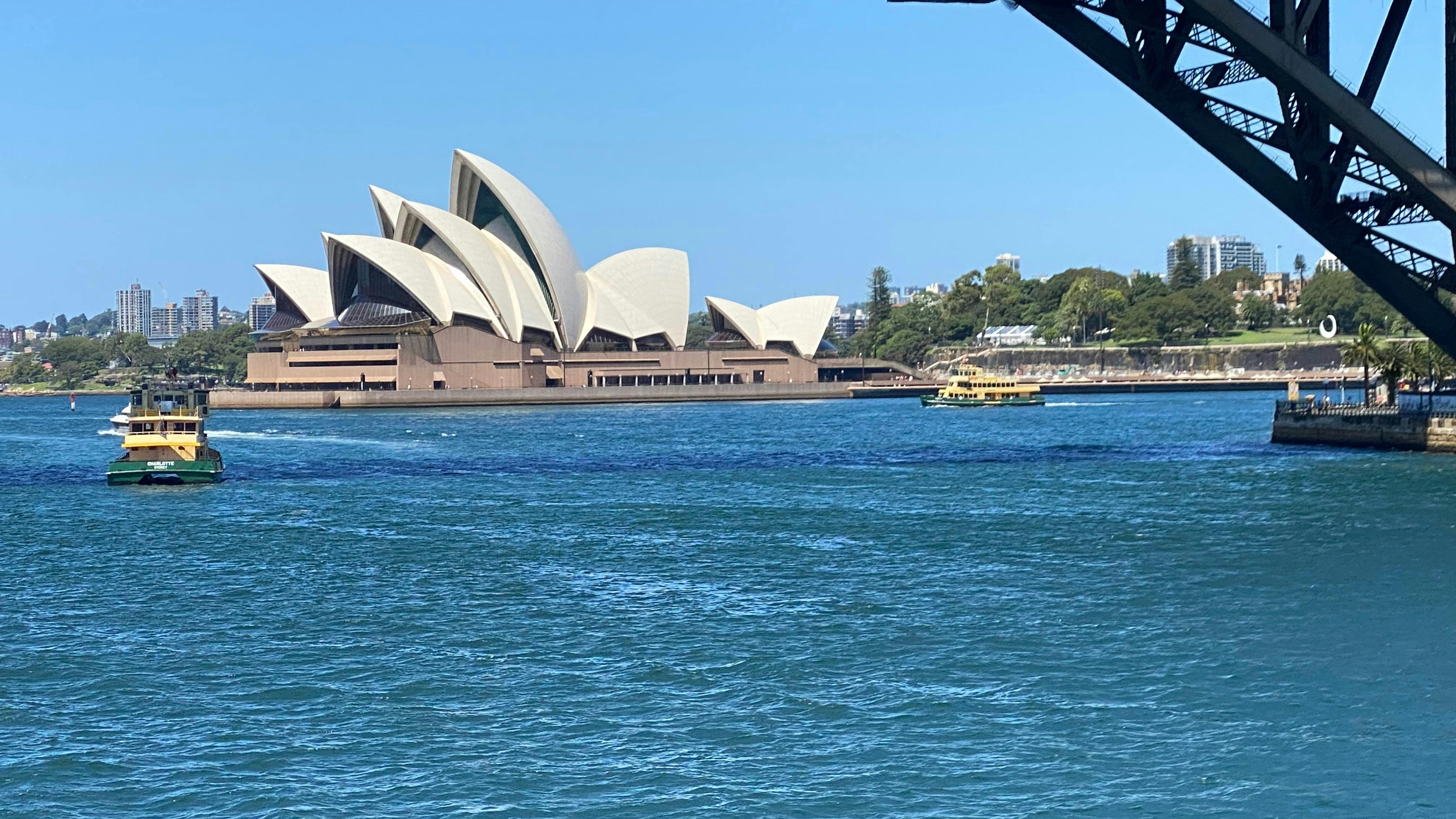 Sydney Opera House from the ferry