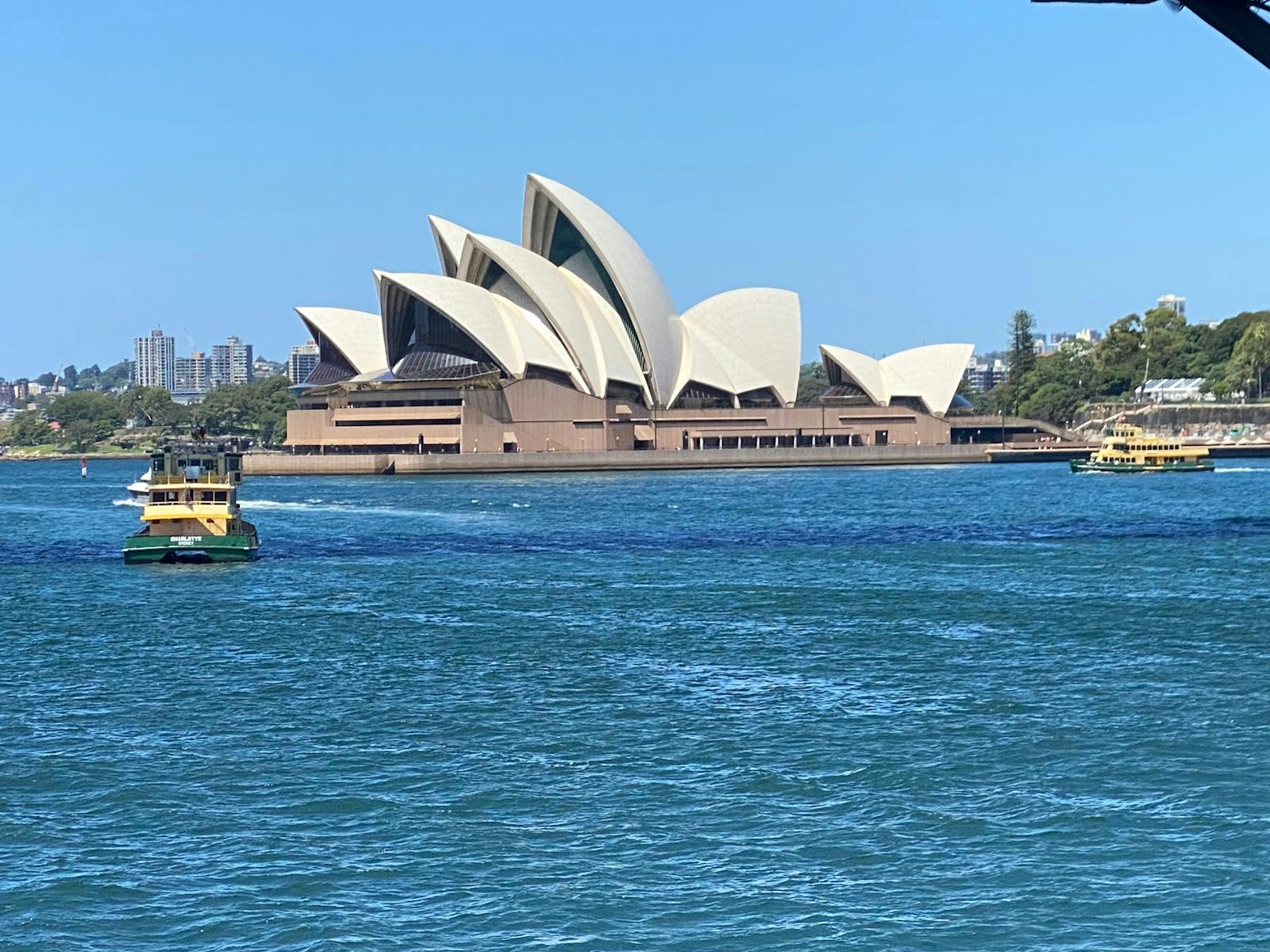 Sydney Opera House from the ferry