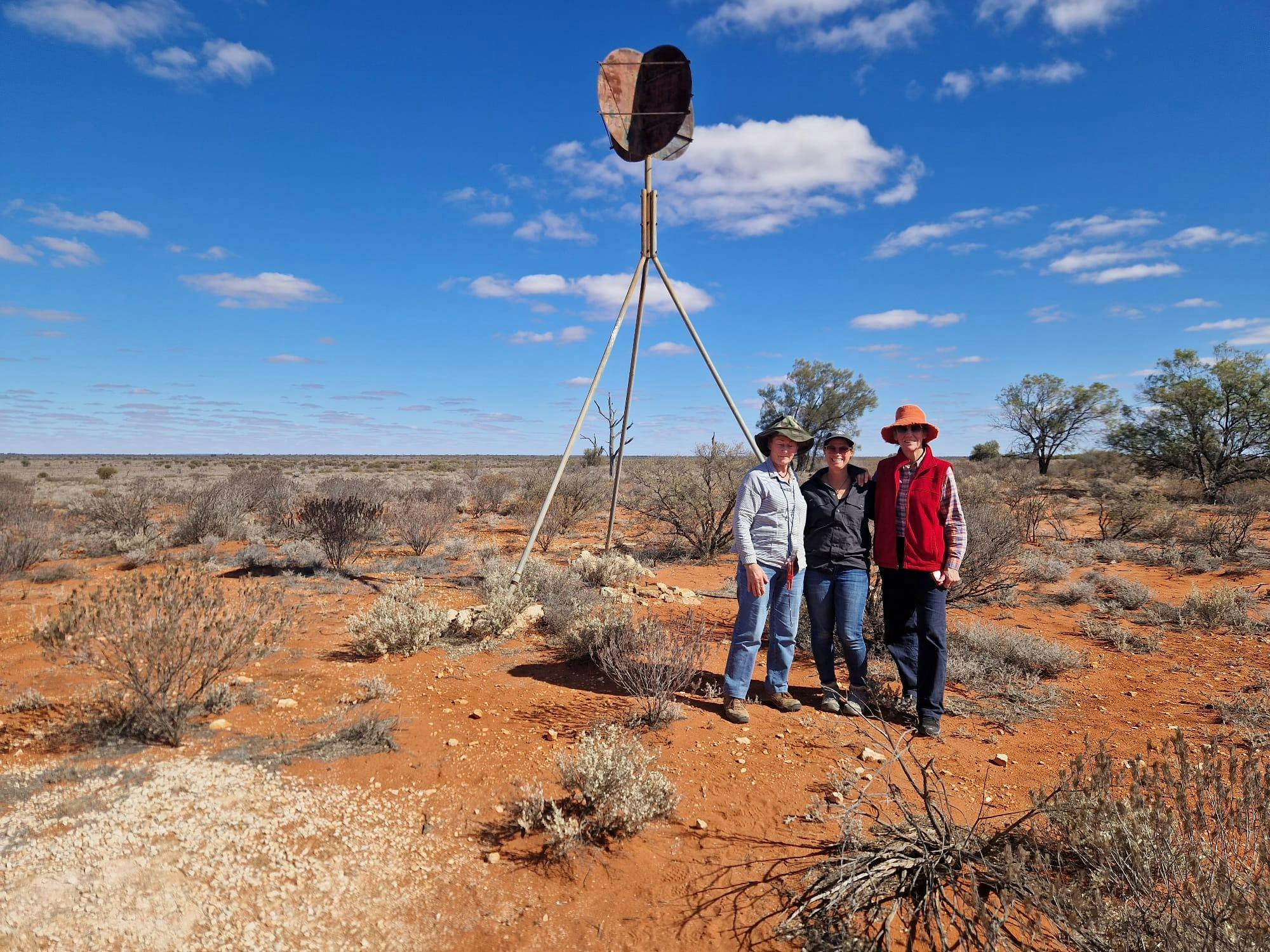 Maralinga - Len Beadell survey marker