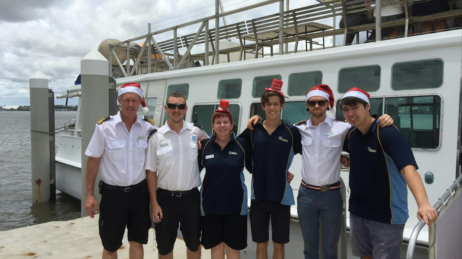 Christmas Day lunch cruise on Lady Brisbane boat