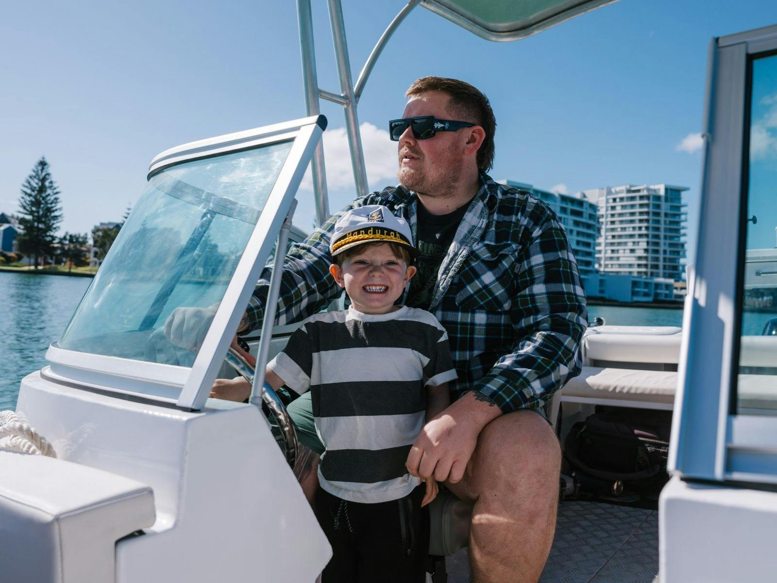 Boys day out fishing in Mandurah