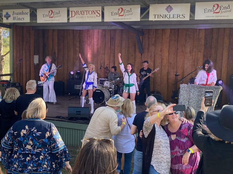 Abba Tribute at Draytons Family Wines