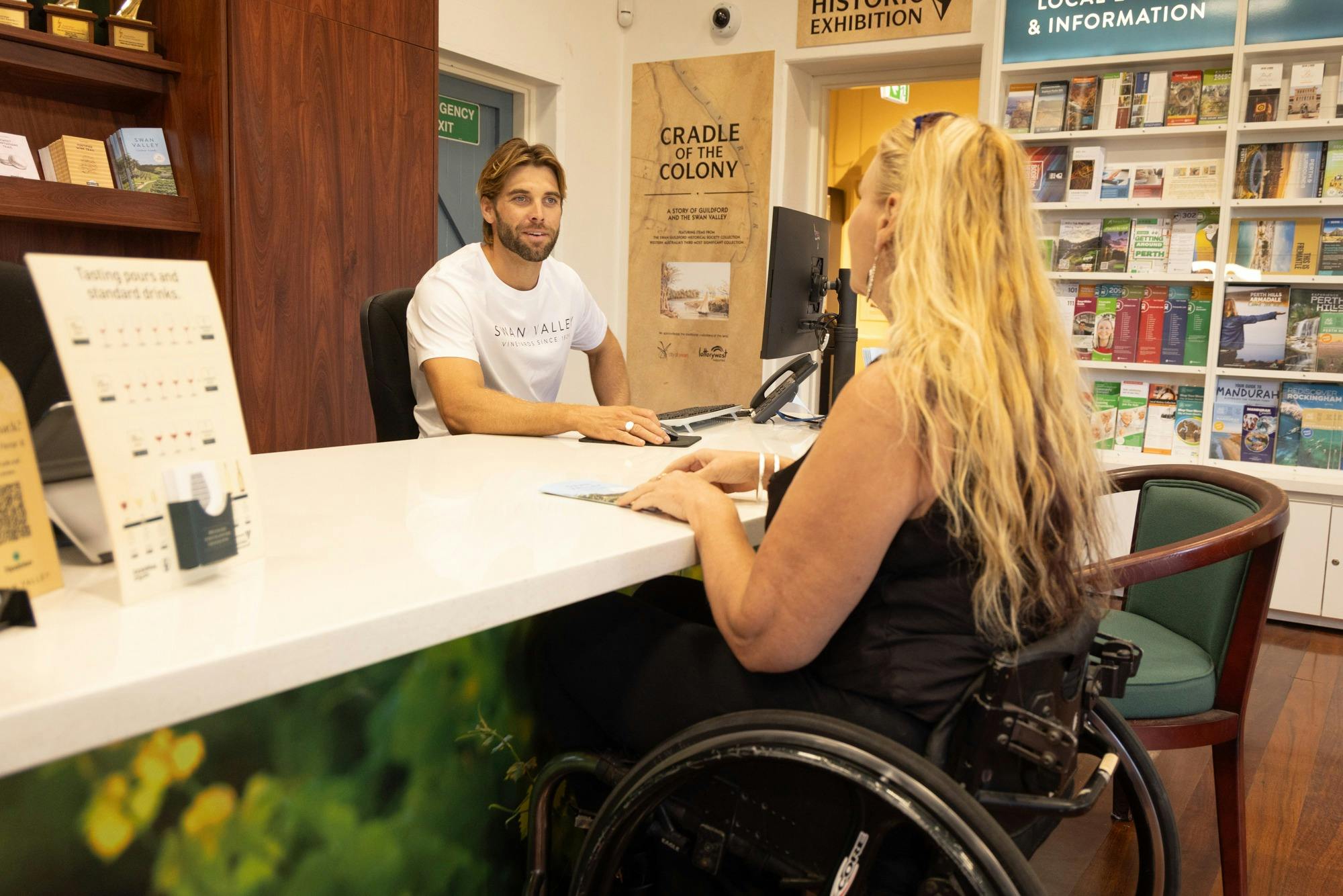 Swan Valley Visitor Centre Accessibility and Exhibtion