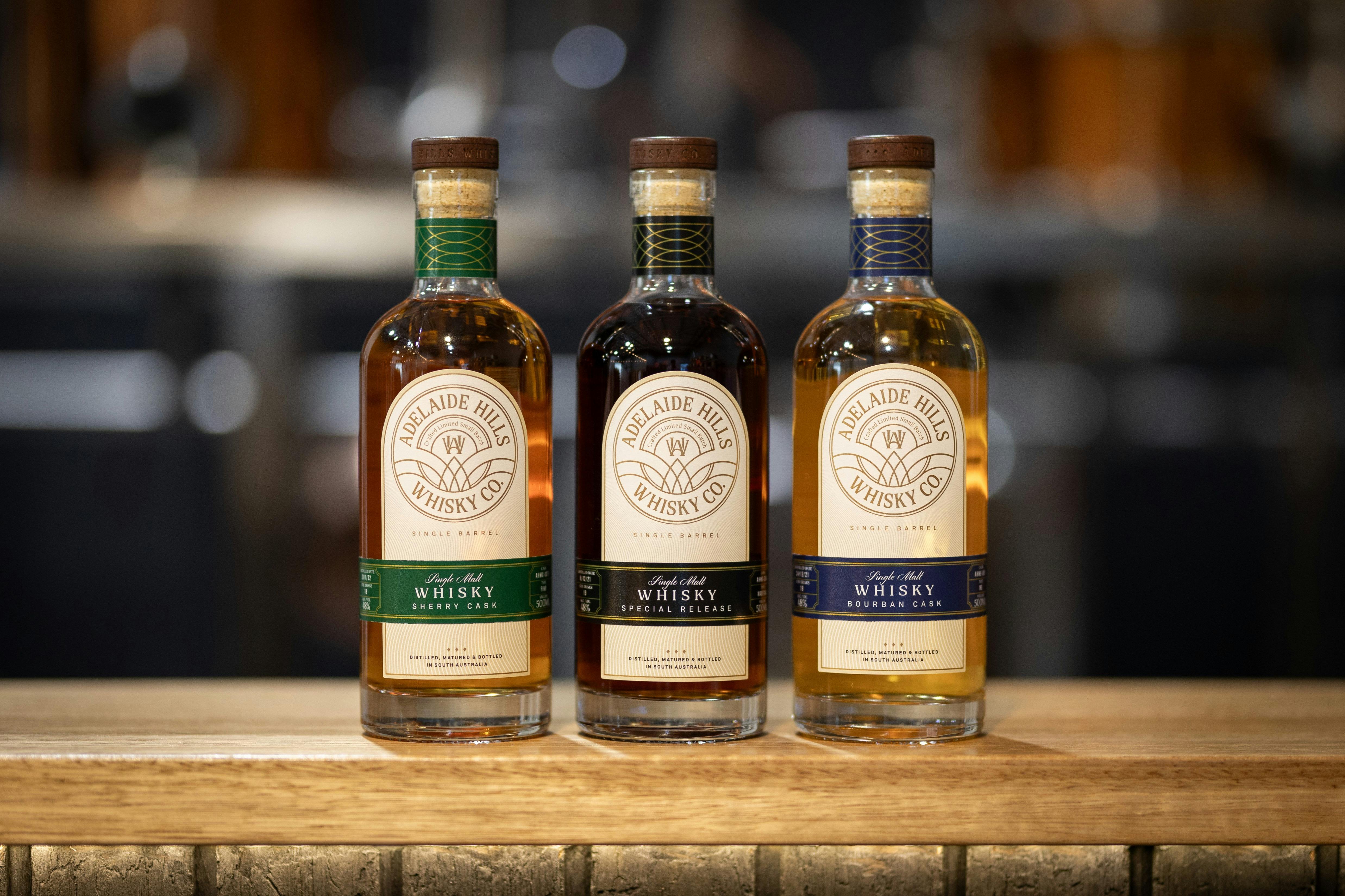 Adelaide Hills Whisky Range