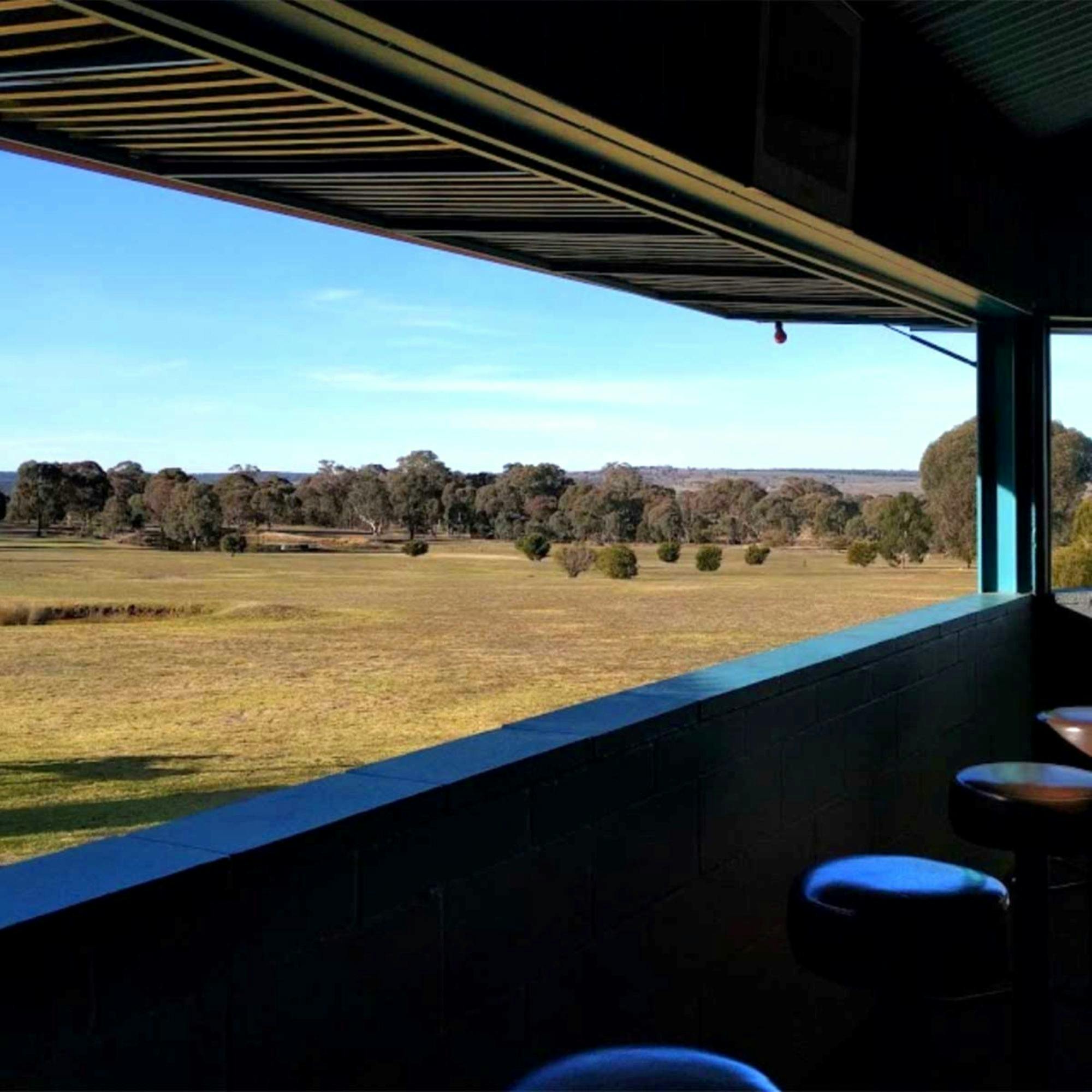 View from the club house
