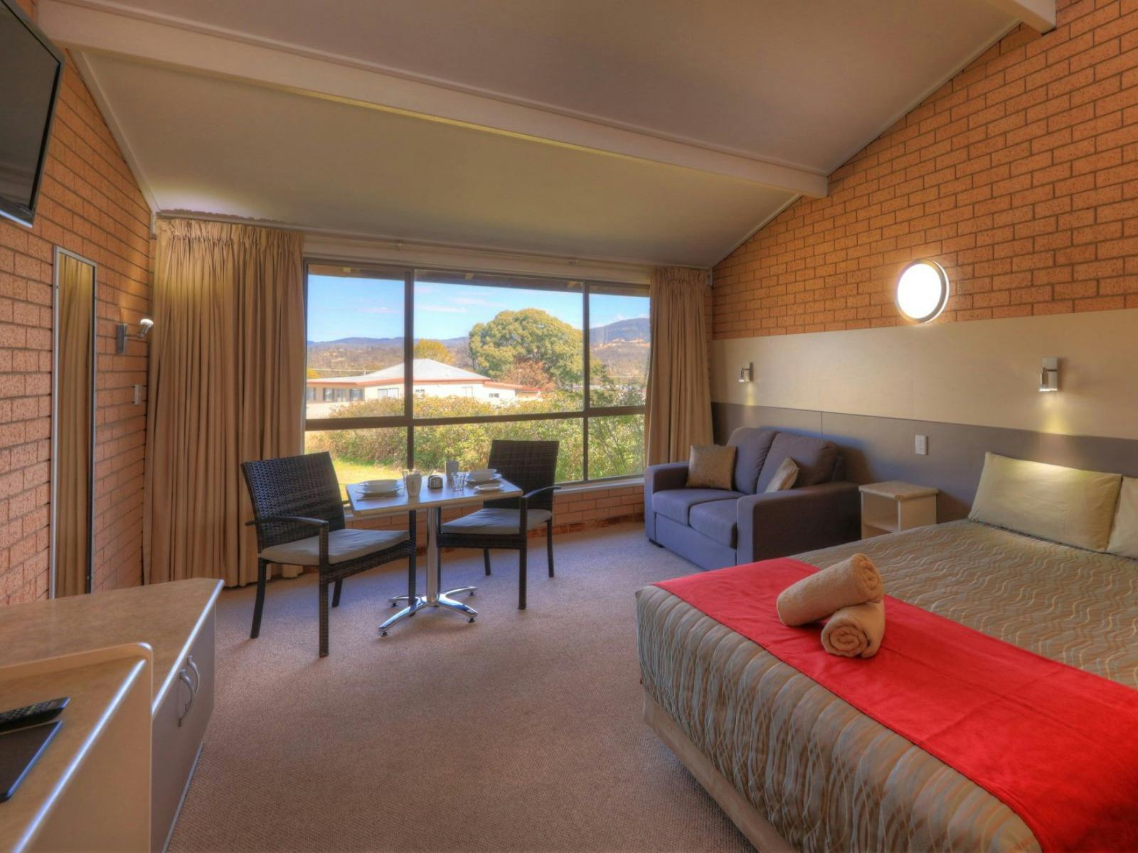 Double room with large window