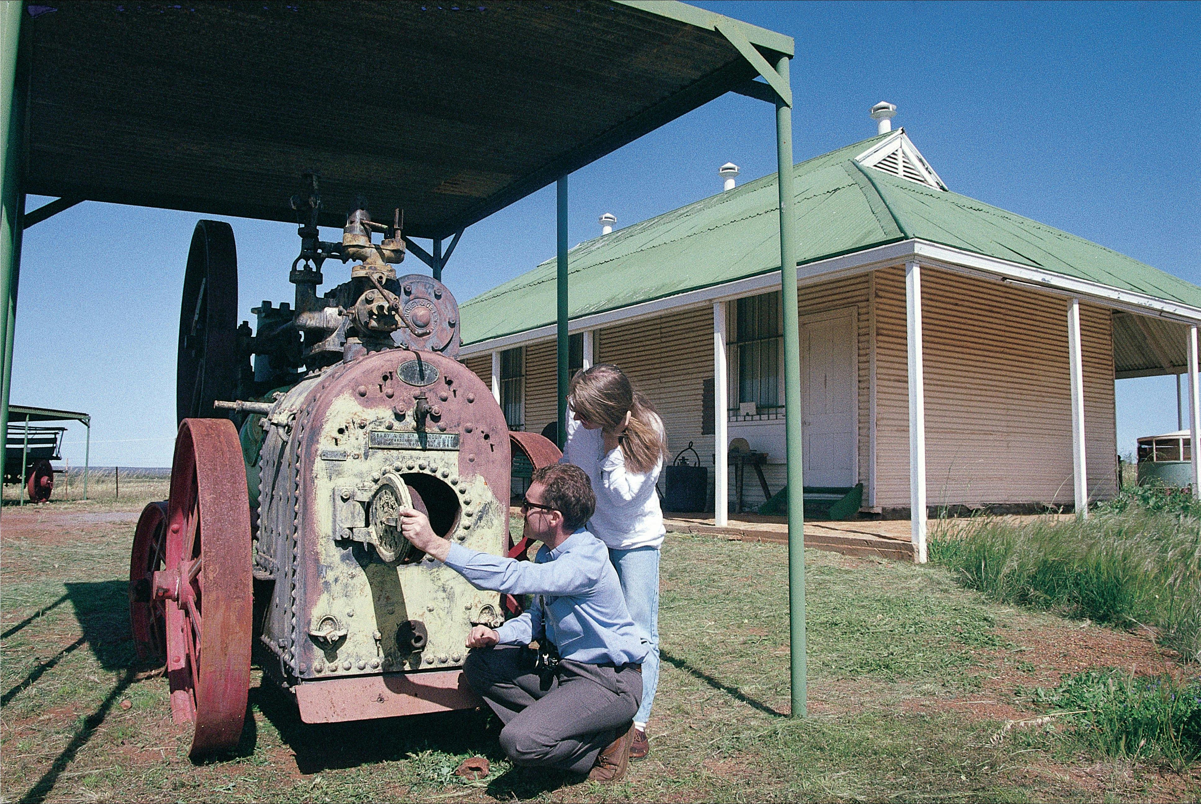 Display at the Courthouse Museum in Yalgoo