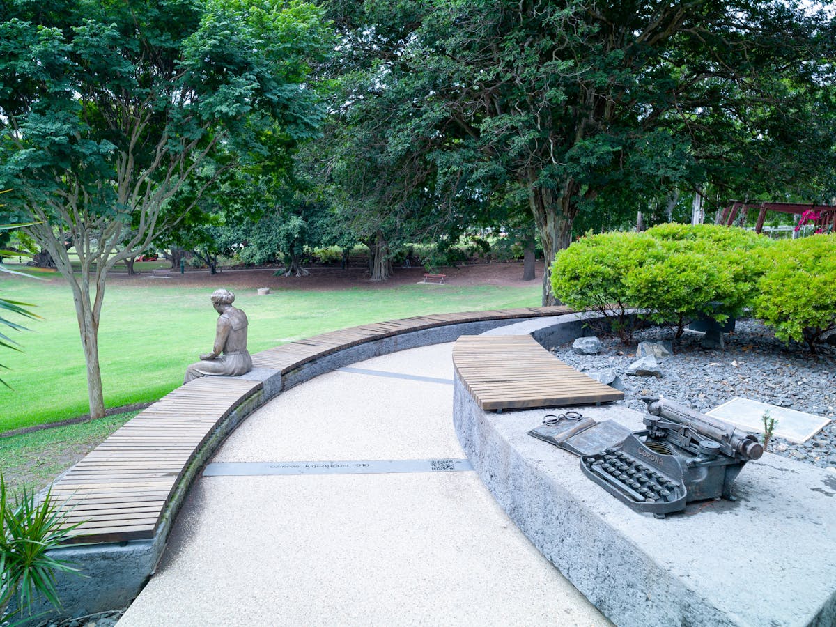 photo of part of Gallipoli to Armistice Trail in Queens Park Maryborough