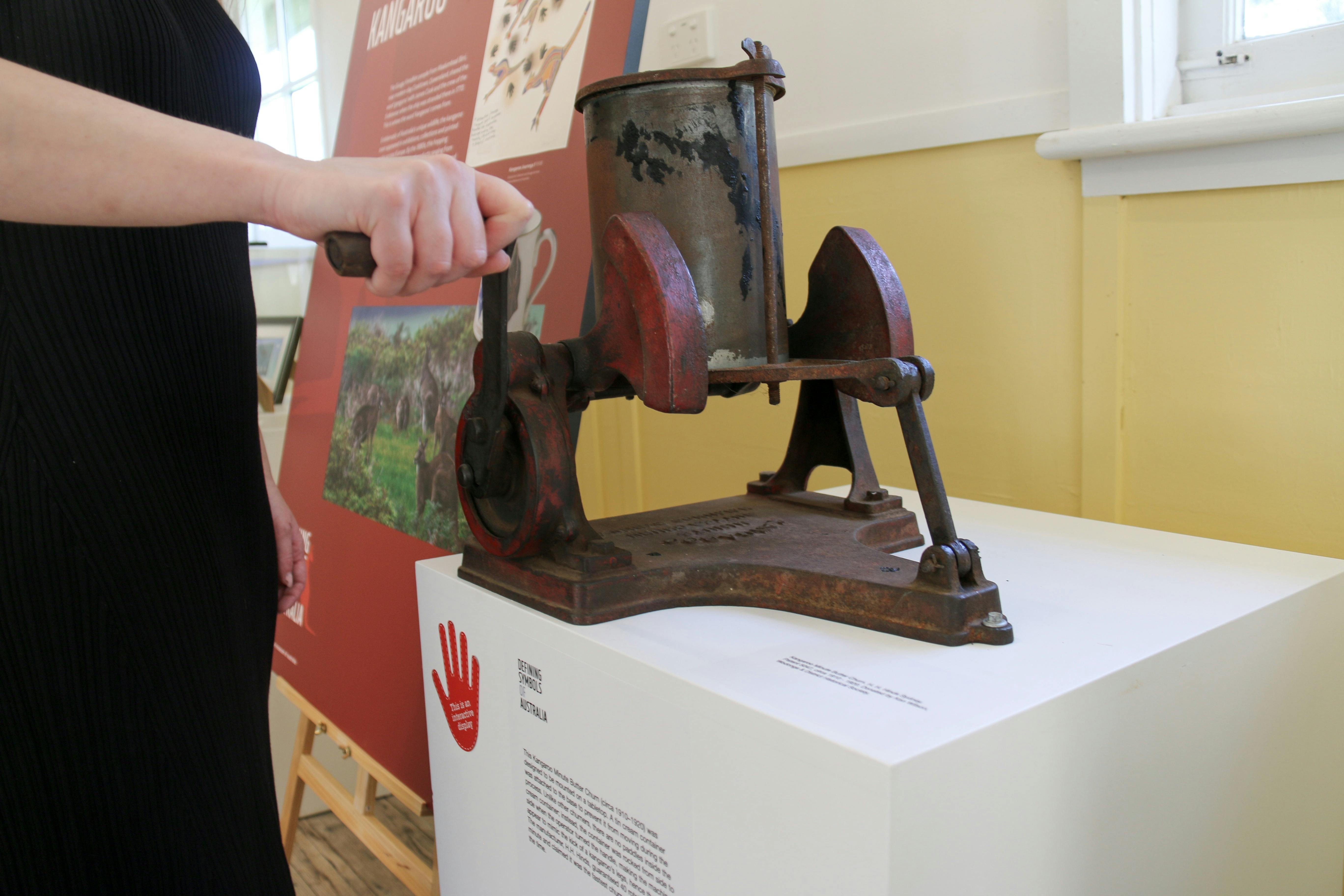 Exhibition at Bonegilla Migrant Experience