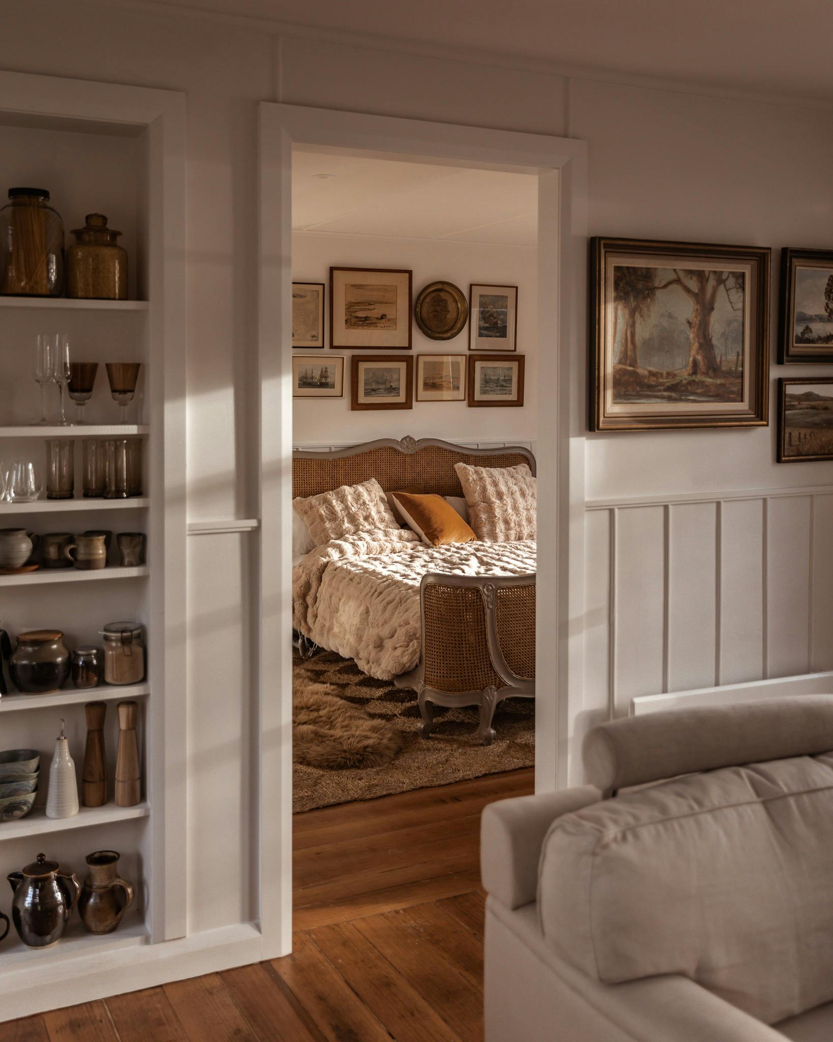 Sink into the world’s most comfortable king mattress, dressed in layers of decadent natural linen