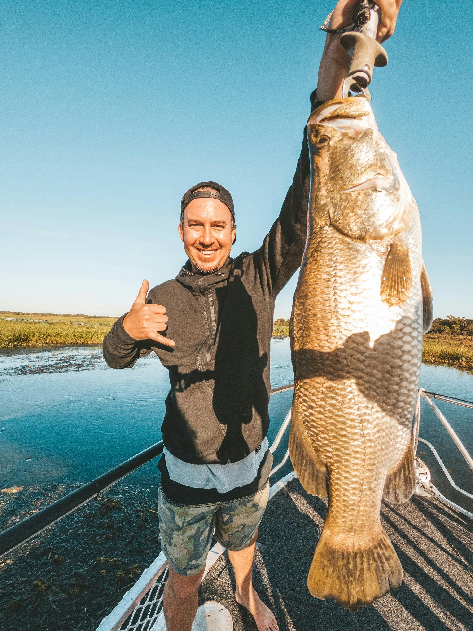 3 hour fishing tour on Yellow Water Billabong