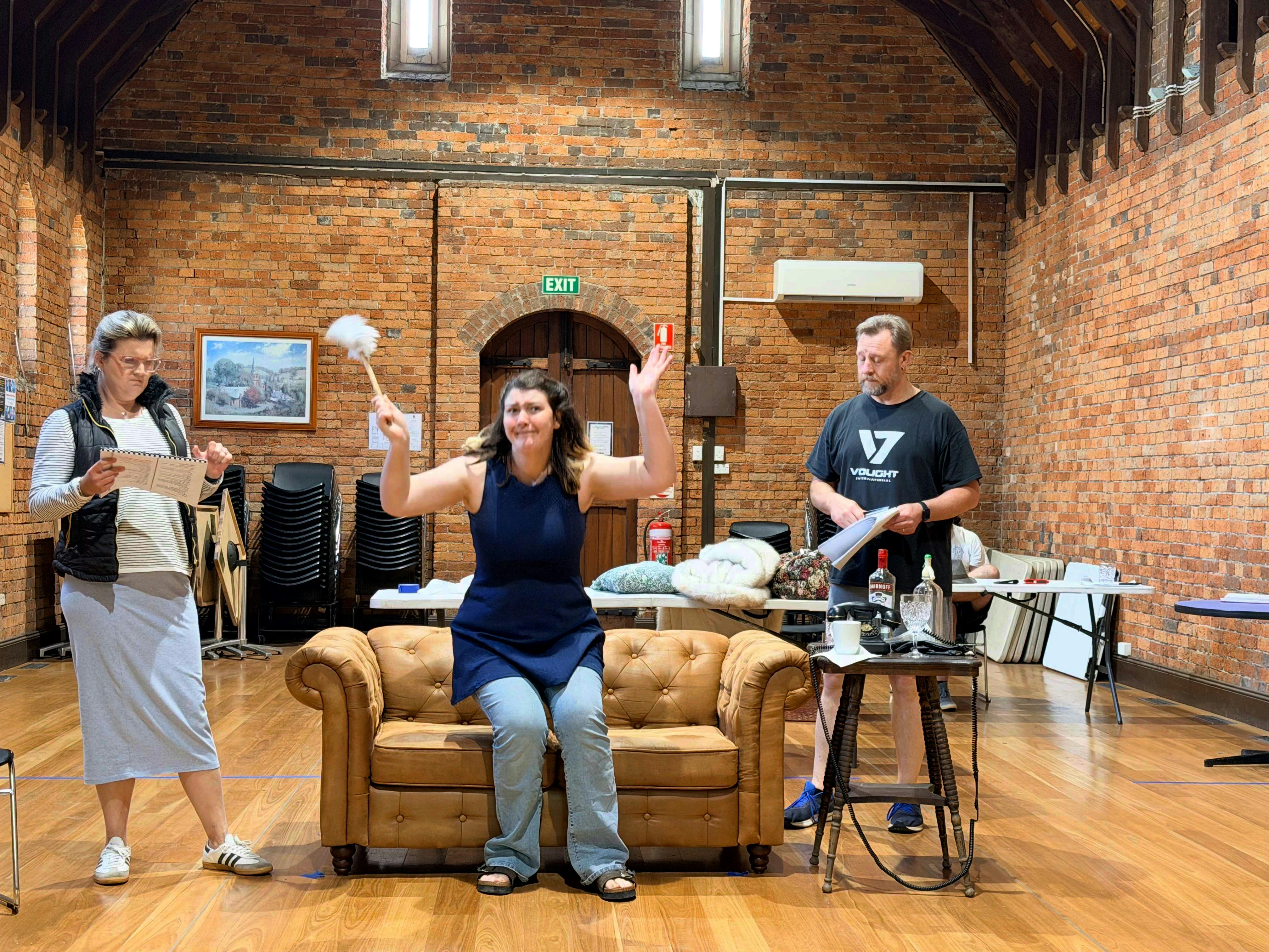Don't Dress For Dinner - Rehearsal Photo