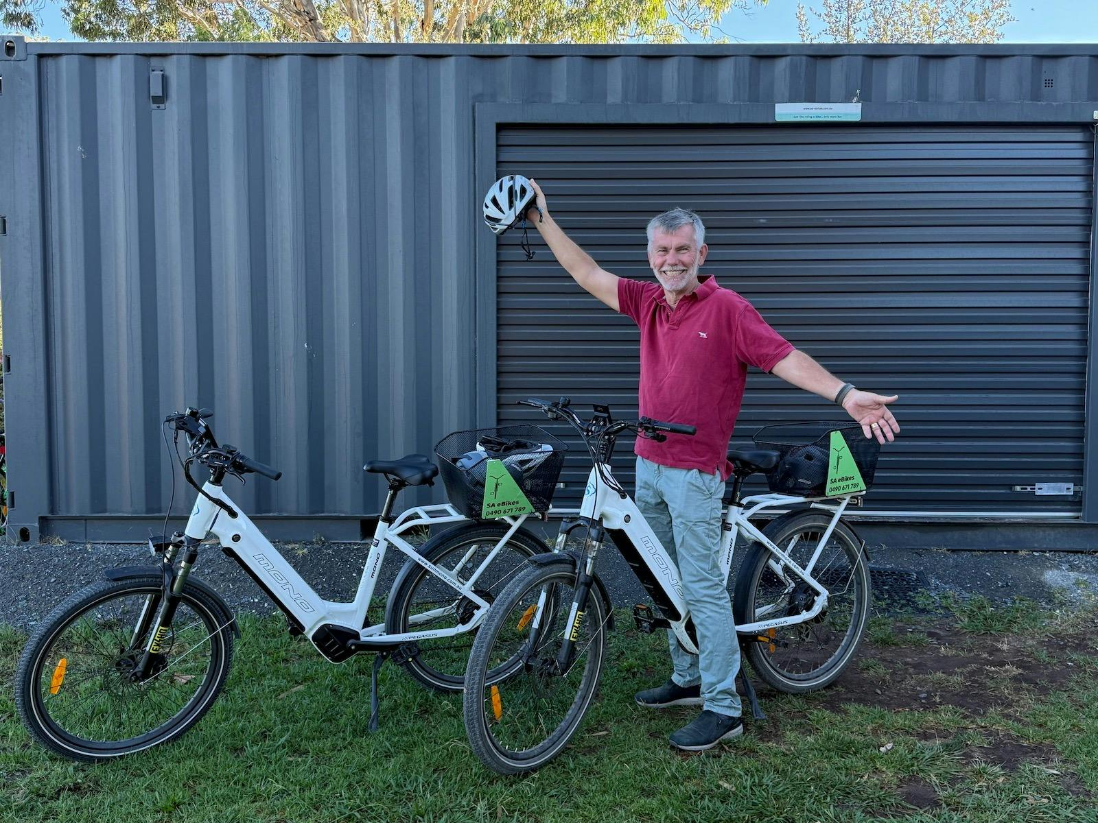 eBikes at the Visitor Centre