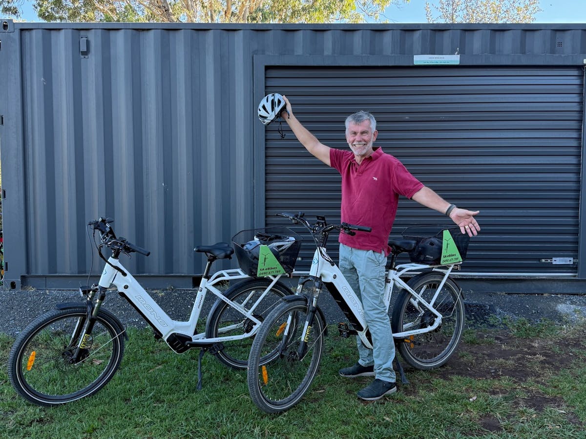 With friendly SA eBikes staff