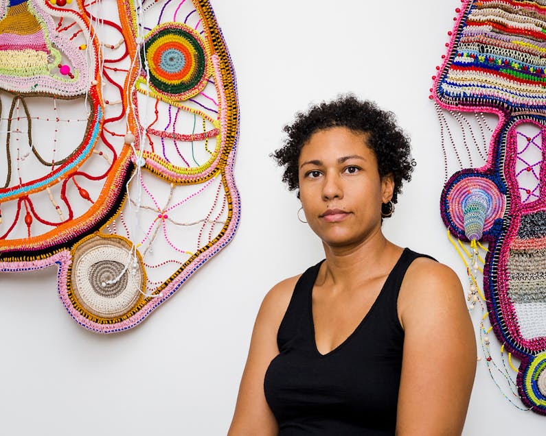 Image of the event 'Paula do Prado - Bind and Release - Working with Textiles'
