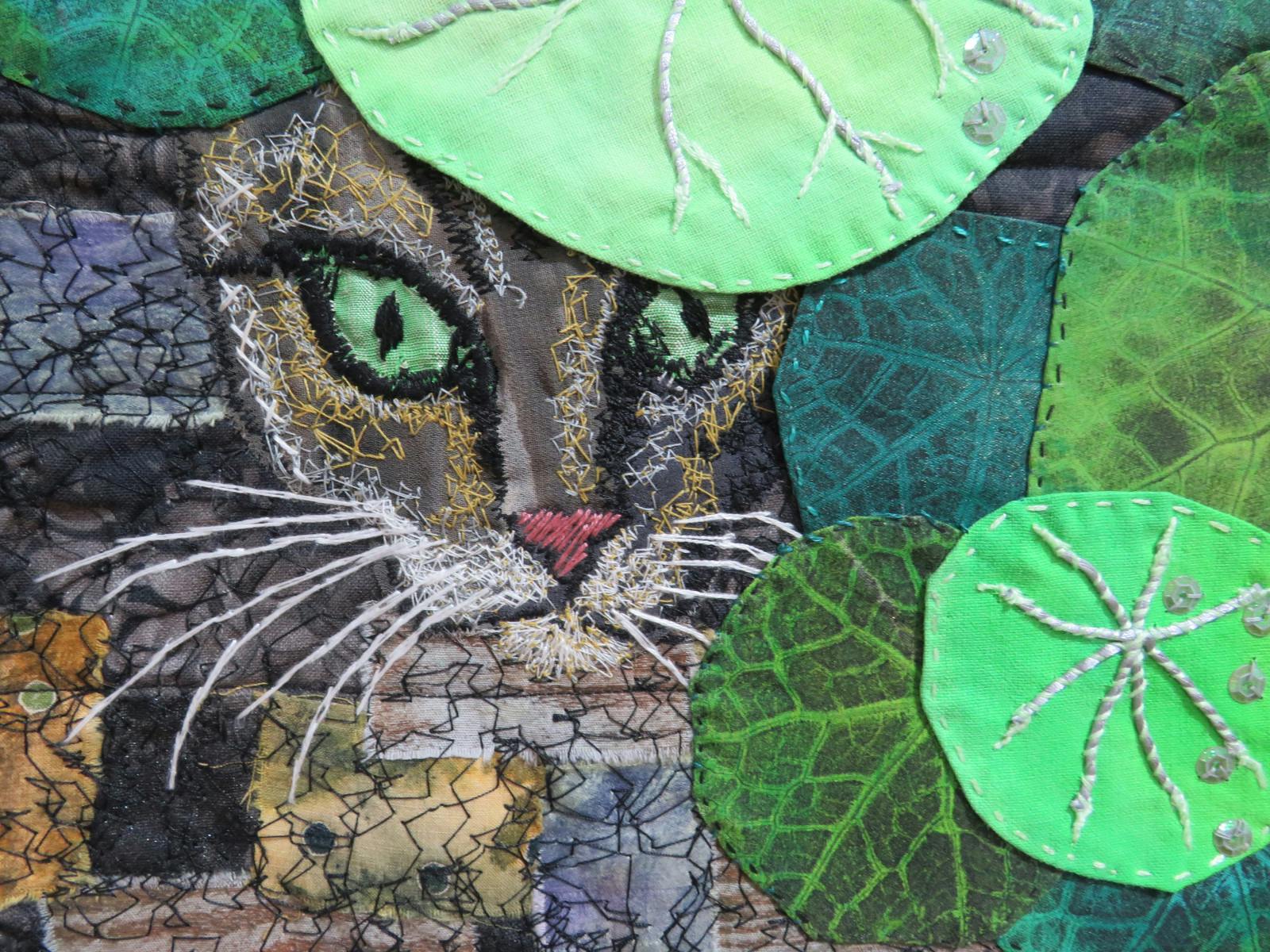 Stitching and Beyond’s  Bottom of my Garden