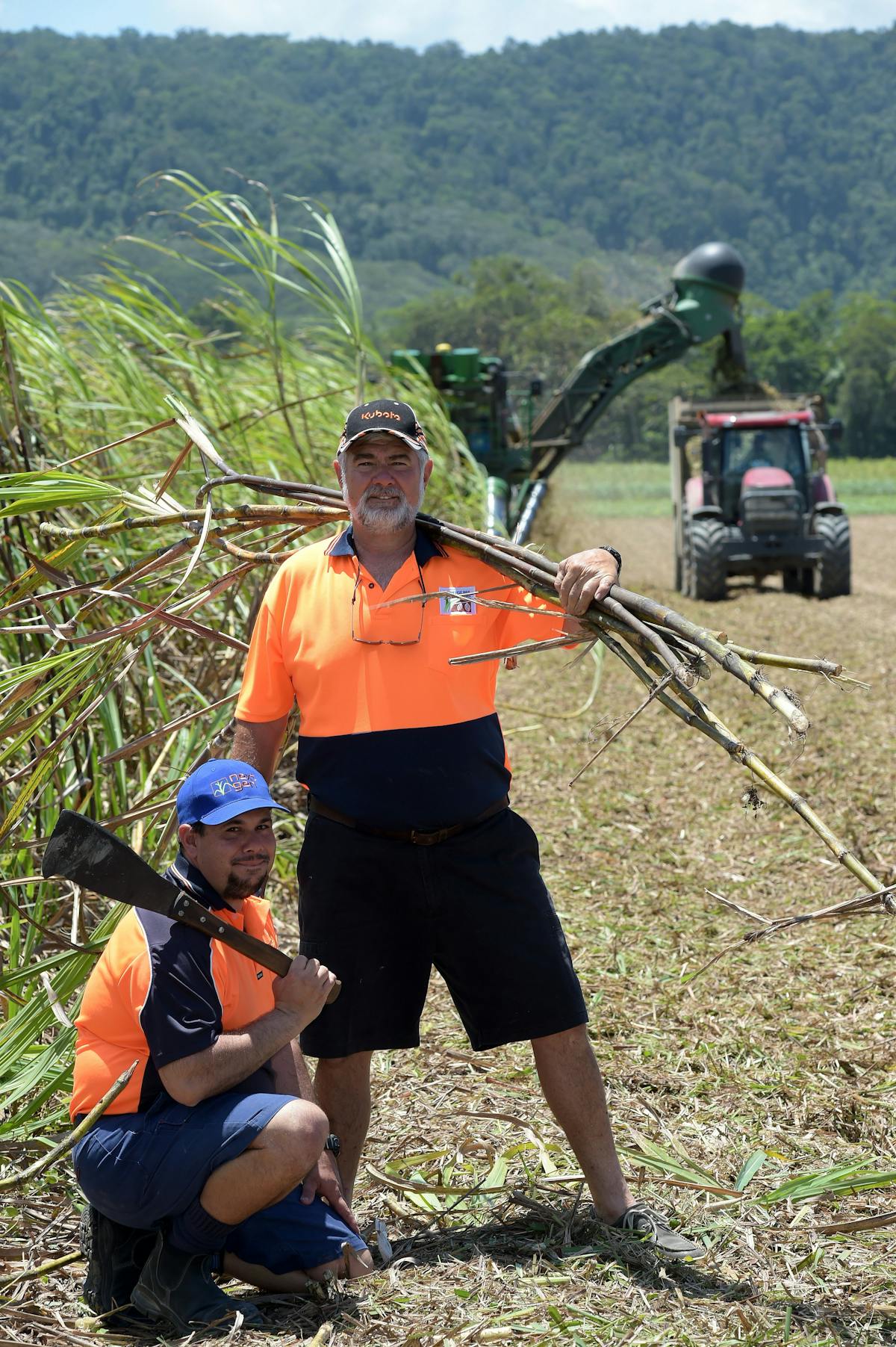 Third and fourth generation farmers in Sugarcane Paddock