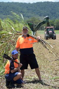Third and fourth generation farmers in Sugarcane Paddock