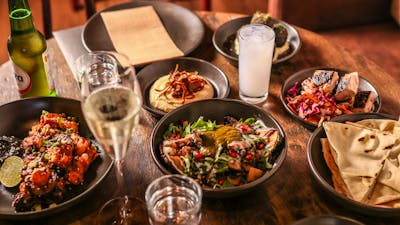 Various dishes at Bar beirut