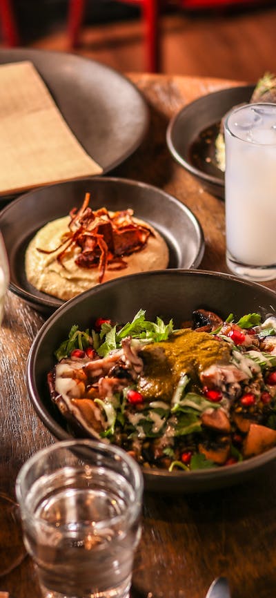Various dishes at Bar beirut