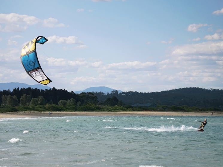 Learn with The Kite Bus team, Our instructors are all qualified by the IKO and KA .