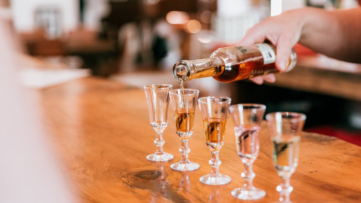 Tasting flight