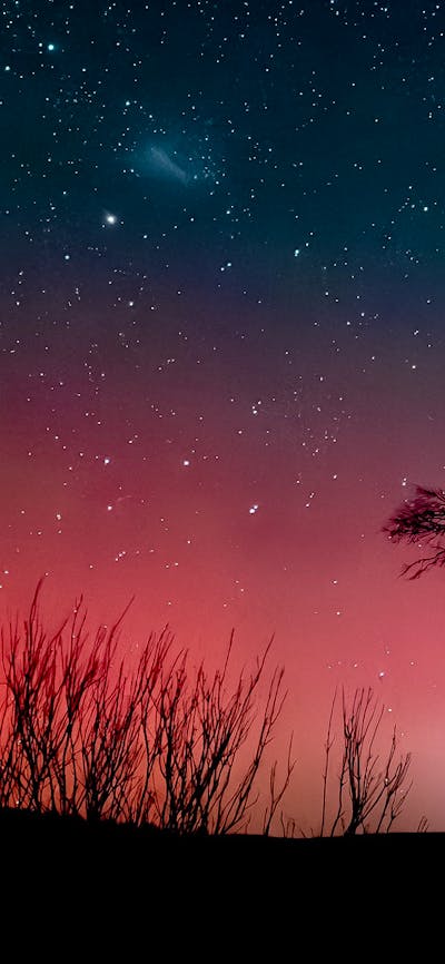 Aurora over the Snowie's