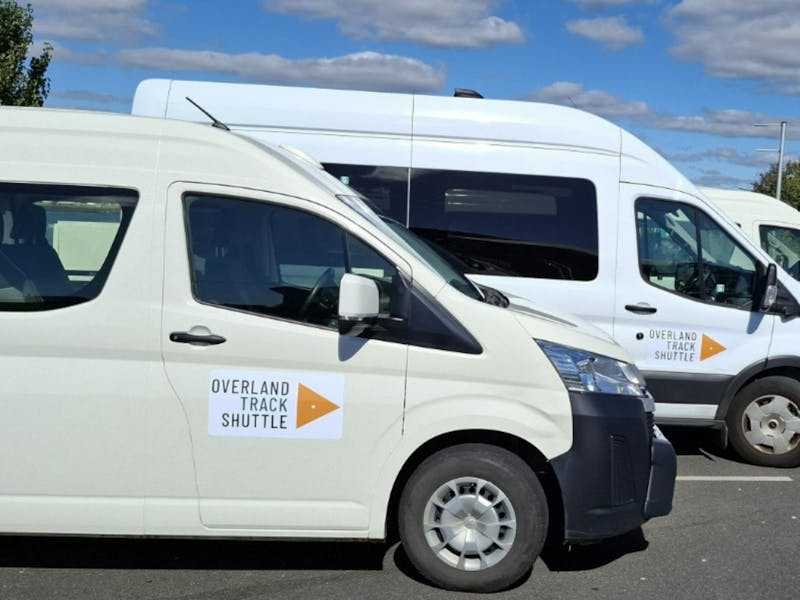 Overland Track Shuttle Vehicle and Logo