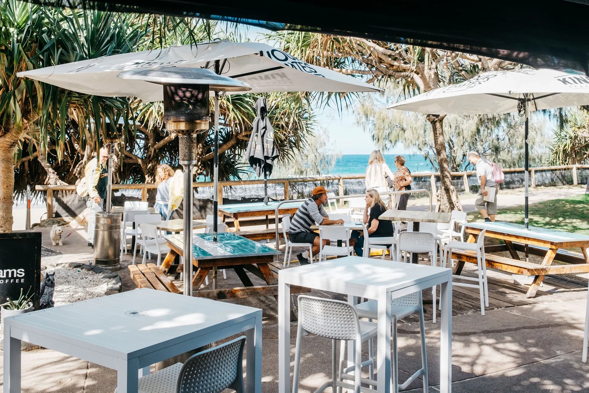 Nothing beats being right on the water, every day at Kings Beach Bar.