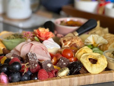 Platter of different types of food Platter of different types of food