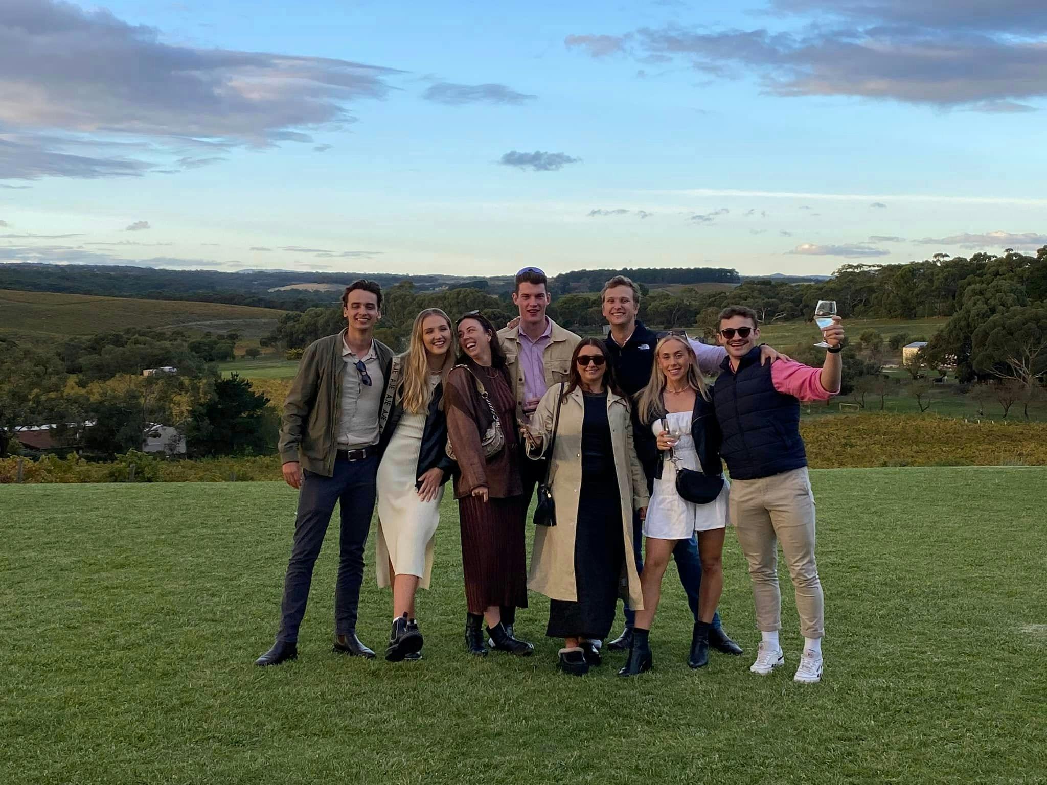 Adelaide Wine Tours visits Chalk Hill Winery of McLaren Vale