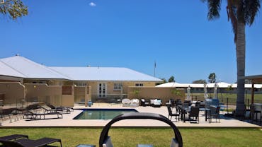 Pool view from Unit 3 Pool view from Unit 3