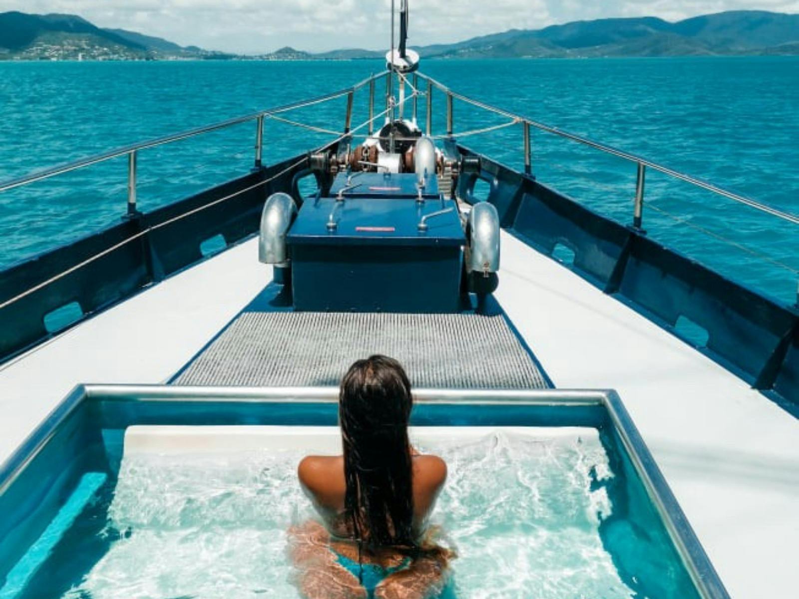 Heated Spa on Atlantic Clipper