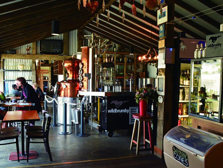 Distillery door & cafe