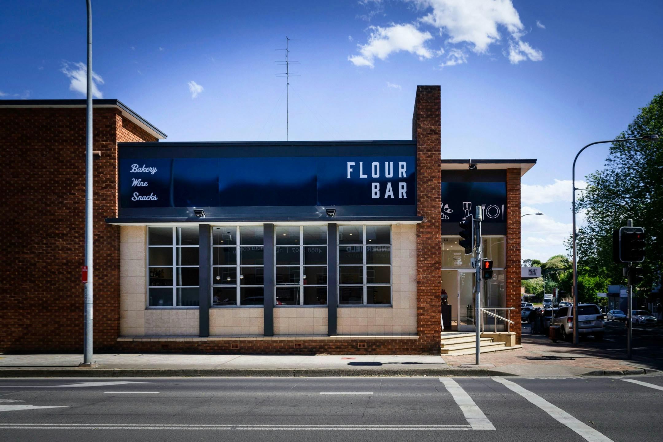 An image of Flour Bar externals during the day
