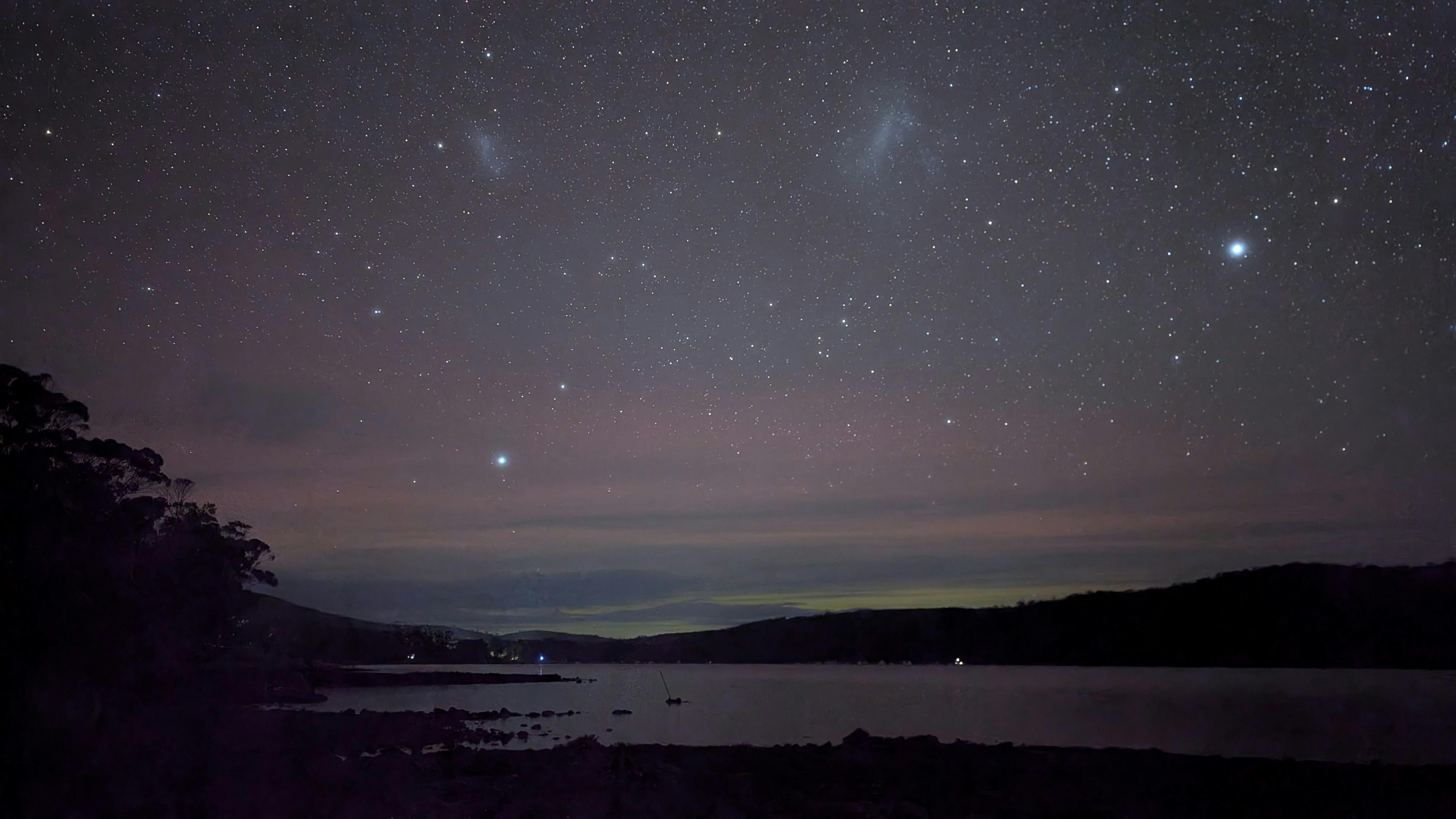 Night View Over Little Norfolk Bay
