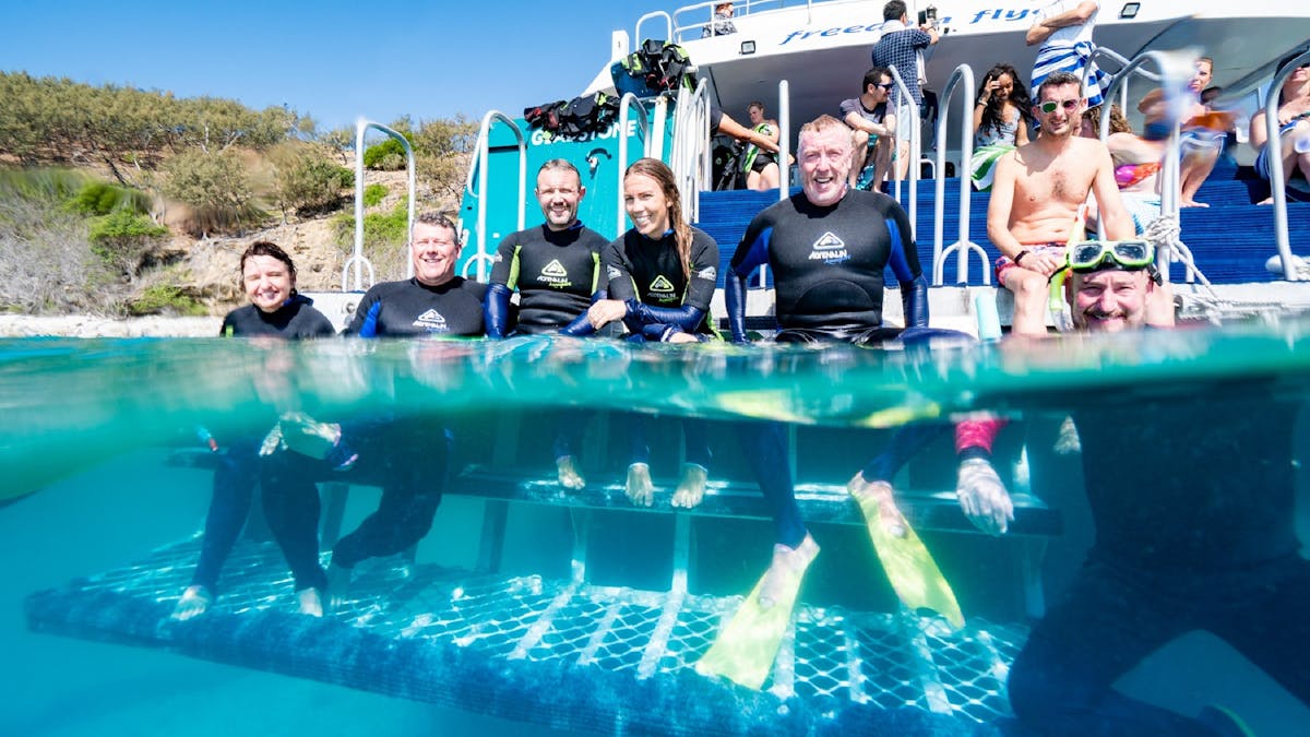 Snorkel Great Keppel Island onboard Freedom Fast Cat's Adventure or Combo Tour